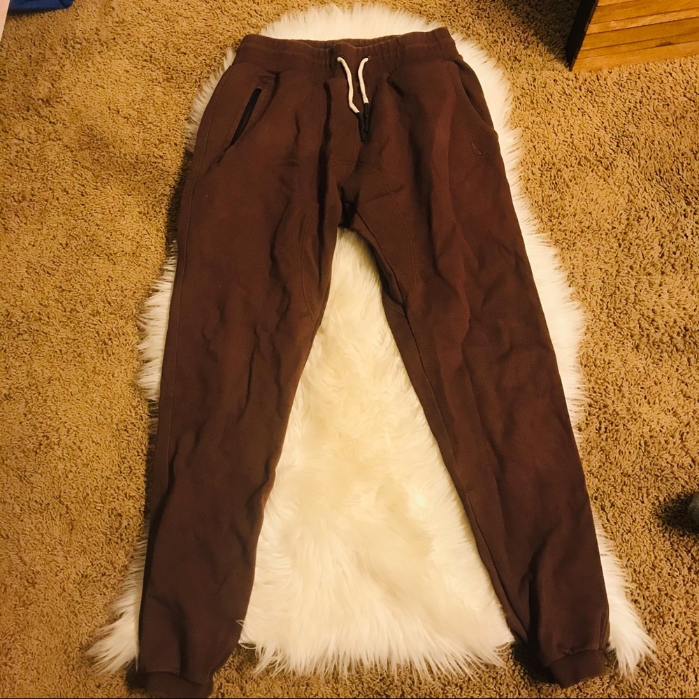 ASRV DSG-0132 Brown Cargo Joggers Athletic Pants
